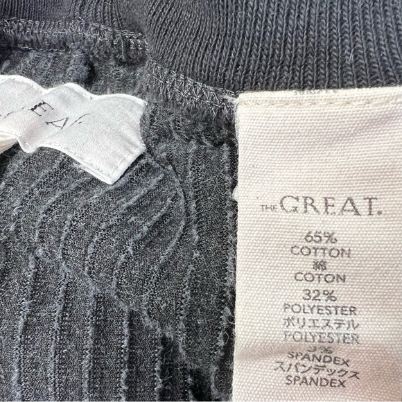 The Great The Corduroy Lantern Sweatpants in Slate Gray Size 1 - Picture 8 of 11